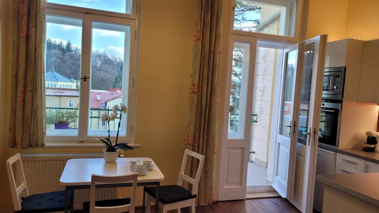 Apartmán U kolonády Mariánské Lázně Exterior foto